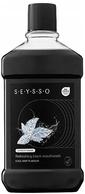 Seysso Carbon Refreshing Black Mouthwash Osvježavajuće sredstvo za ispiranje usta sa aktivnim ugljem