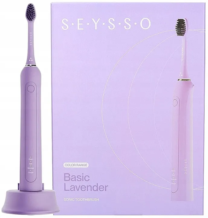 SEYSSO Color Basic Lavender Sonic Tothbrush Zvučna četkica za zube, ljubičasta