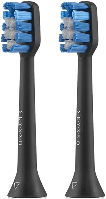 SEYSSO Planet XCleaning Replacement Brush Heads For Sonic Toothbrush Zamenski nastavci za zvučnu četkicu za zube, 2 kom.