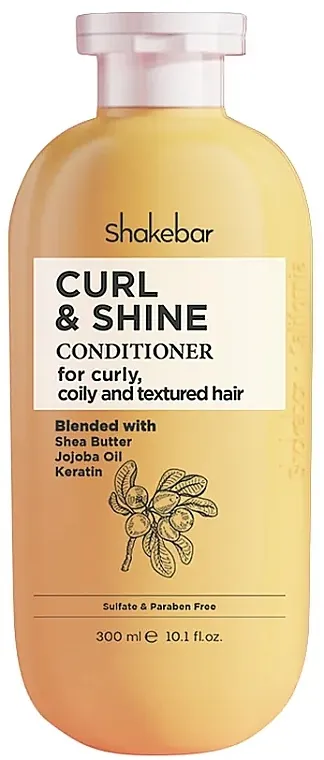 Shakebar Curl &amp; Shine Conditioner Regenerator za kovrdžavu, talasastu i teksturisanu kosu