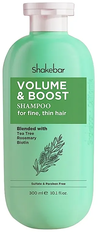 Shakebar Volume &amp; Boost Shampoo Šampon za tanku i retku kosu
