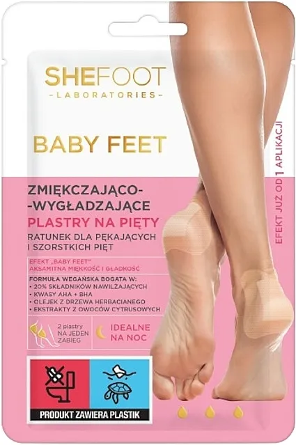 SheFoot Baby Feet Flasteri za pete