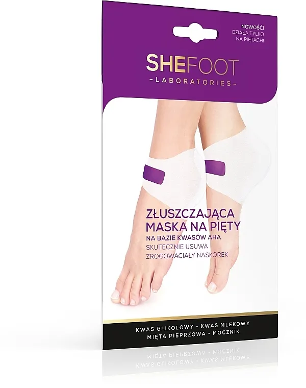 SheFoot Exfoliating Heel Mask Piling maska ​​za pete
