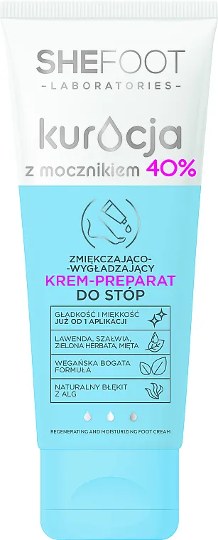 SheFoot Krema za stopala s ureom 40%