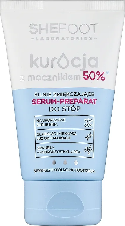 SheFoot Omekšavajući serum za stopala sa ureom 50%
