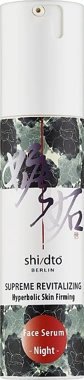 Shi/dto Supreme Revitalizing Hyperbolic Skin Firming Face Serum Night With Antioxidant-Rich Chronoline And Lactic Acid Učvršćujući noćni serum za lice