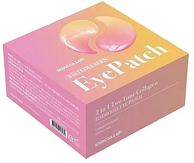 Shincos.Lab 2in1 Two Tone Collagen Hydrogel Eye Patch Hidrogel flasteri za oči sa kolagenom i ekstraktom nara 2u1