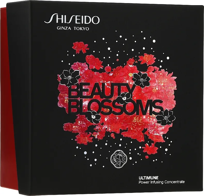 Shiseido Beauty Blossoms Ultimune Power Infusing Concentrate (f/conc/50ml + eye/conc/3ml + softner/30ml + foam/15ml) Set