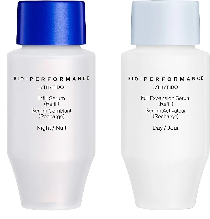 Shiseido Bio-Performance Skin Filler Duo Serum Refill (rezervni blok) Dvostruki serum za lice
