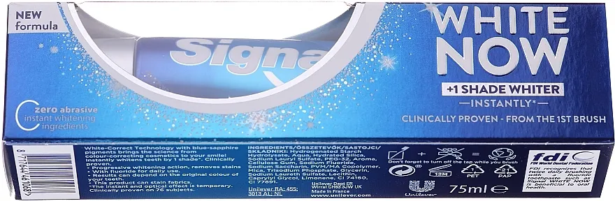 Signal White Now Toothpaste Pasta za izbjeljivanje zuba