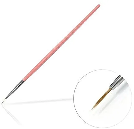 Silcare Brush 0 Četkica za manikir, 6 mm roze