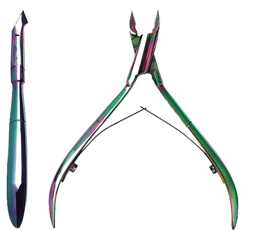 Silcare Cuticle Nippers Double Spring Multicolor Grickalice za zanoktice Multicolor, sa dve opruge