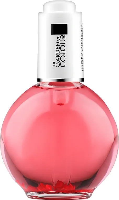 Silcare Cuticle Oil Raspberry Light Pink Ulje za nokte i zanoktice s cvijećem "Malina"