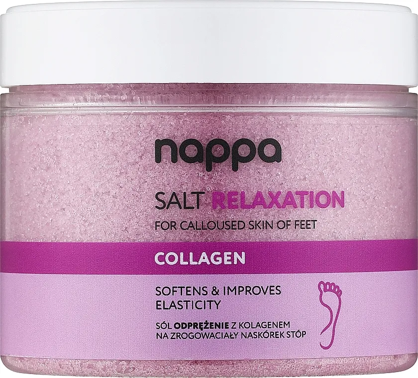 Silcare Nappa Lavender Relaxing Foot Soak Salt for Calloused Skin Relaksirajuća so za stopala sa lavandom