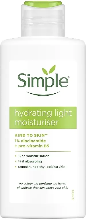 Simple Kind To Skin Hydrating Light Moisturiser Hidratantna krema