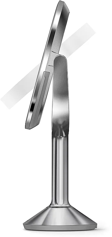 Simplehuman Sensor Touch Control Trio Mirror Okruglo ogledalo na senzor, 20 cm, srebrno