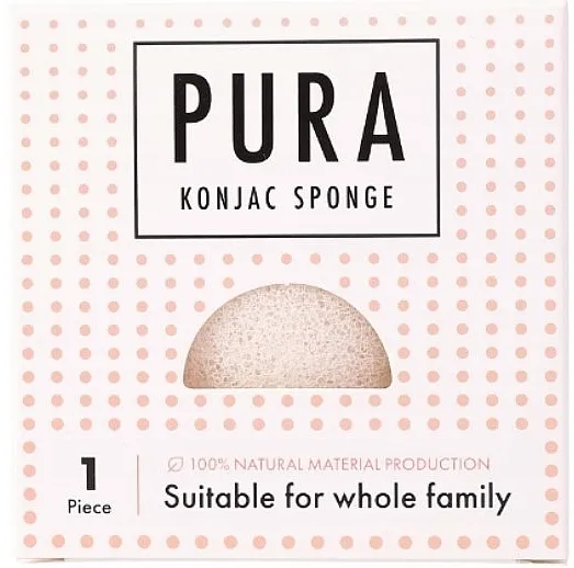 Sister Young PURA Konjac Sponge White Konjac sunđer, beli