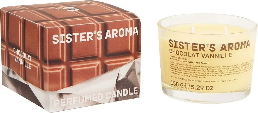 Sister's Aroma Chocolat Vannille Mirisna sveća