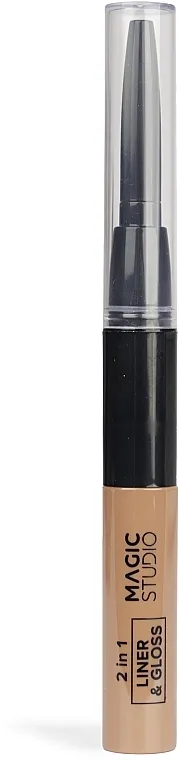 Sjaj i olovka za usne 2 u 1 Magic Studio 2 In 1 Lip Set Liner &amp; Gloss