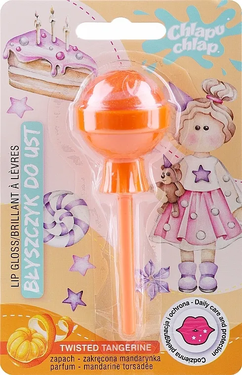 Sjaj za usne Chlapu Chlap Lip Gloss Twisted Tangerine