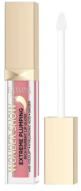 Sjaj za usne Eveline Cosmetics Wonder Show Extreme Plumping Rich Pigment Lip Gloss