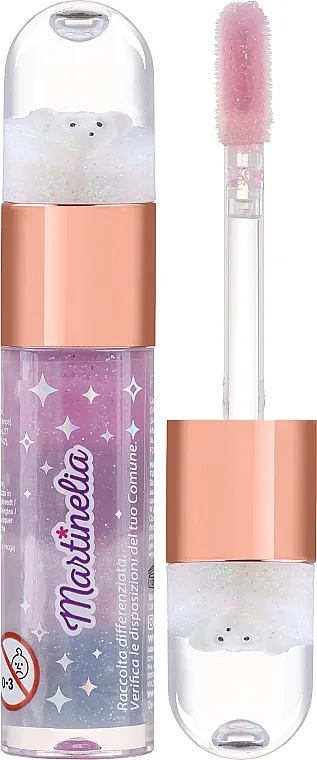 Sjaj za usne, grožđe Martinelia Lip Gloss Bear Glitter Effect