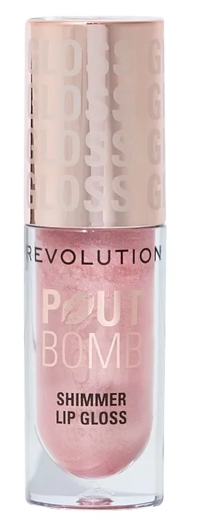 Sjaj za usne Makeup Revolution Pout Bomb Shimmer Lip Gloss