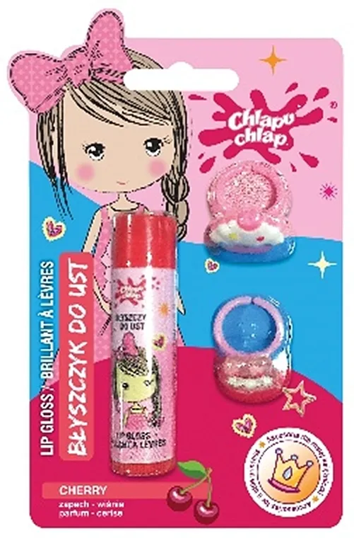 Sjaj za usne sa aromom višnje Chlapu Chlap Lip Gloss Cherry