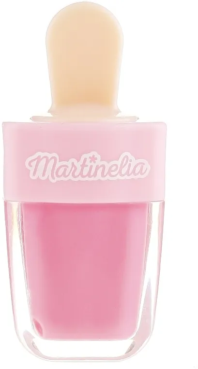 Sjaj za usne sa četkicom "Sladoled", roze Martinelia
