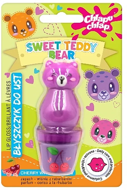 Sjaj za usne u obliku medveda Chlapu Chlap Lip Gloss Sweet Teddy Bear
