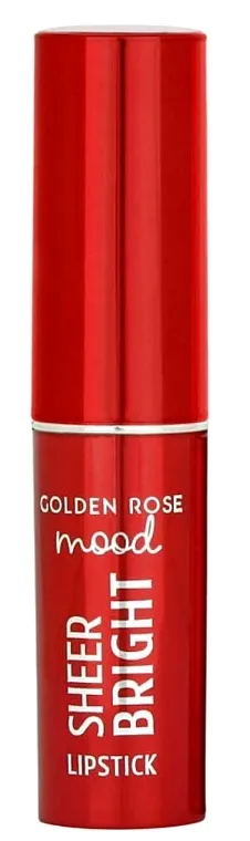 Sjajni ruž Golden Rose Mood Sheer Bright Lipstick