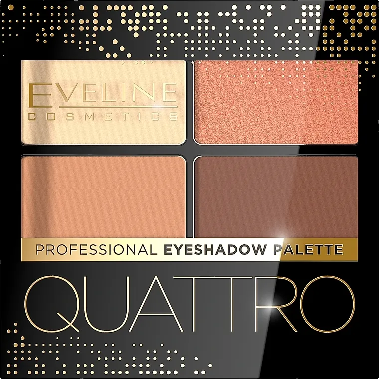 Sjenilo za oči Eveline Cosmetics Quattro Professional Eyeshadow Palette