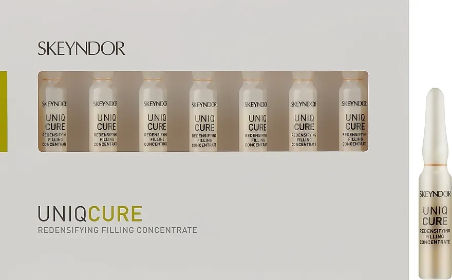Skeyndor Uniqcure Redensifying Filling Concentrate Aktivni koncentrat za popunjavanje sa trodimenzionalnim lifting efektom br.7