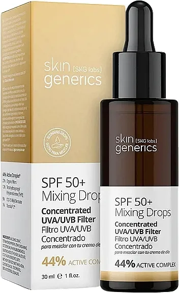 Skin Generics Mixing Drops SPF 50 Concentrate UVA/UVB Filter Serum sa zaštitnim faktorom