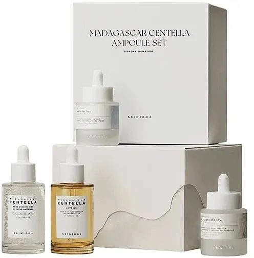 Skin1004 Madagascar Centella Ampoule Set (ser/2x30ml + ampoule/50ml - essence/55ml) Set za negu lica