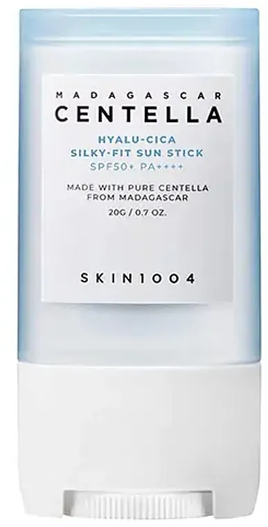SKIN1004 Madagascar Centella Hyalu-Cica Silky-Fit Sun Stick SPF50+ PA++++ Zaštitni stik za sunčanje