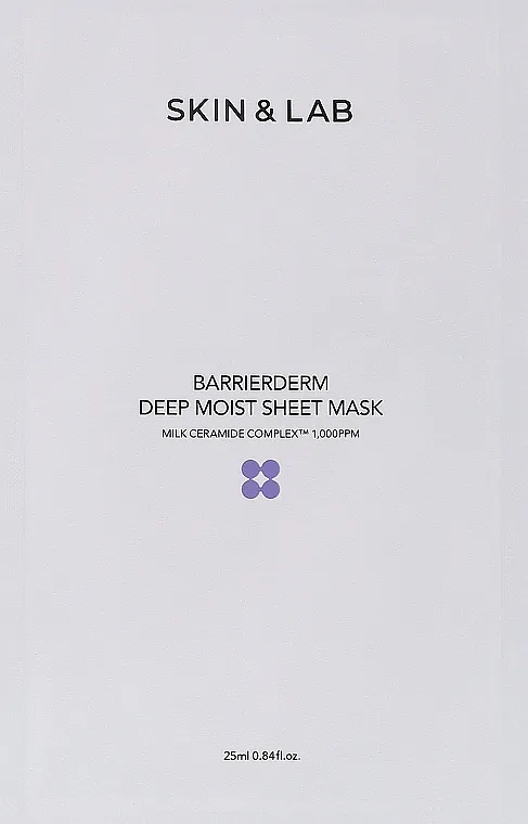Skin&amp;Lab Barrierderm Deep Moisture Sheet Mask Maska za lice