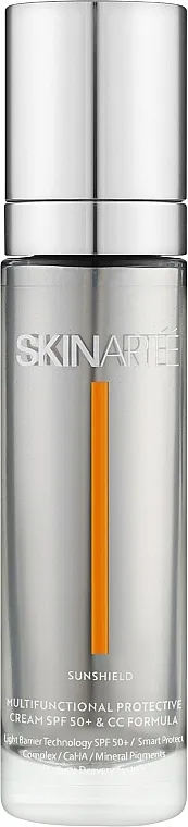 Skinarte Sunshield Multifunctional Protective Cream SPF 50+ &amp; CC Formula Višenamenska zaštitna CC krema za lice SPF 50+