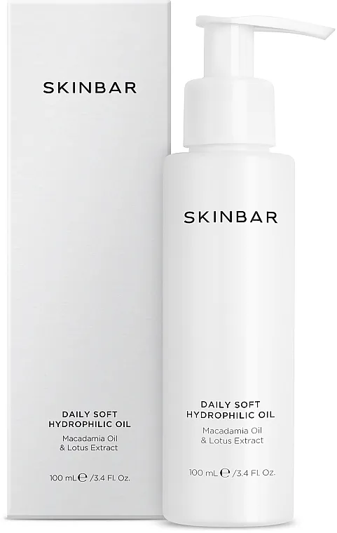 SKINBAR Macadamia Oil &amp; Lotus Extract Hydrophilic Oil Hidrofilno ulje za čišćenje lica sa uljem makadamije i ekstraktom lotosa