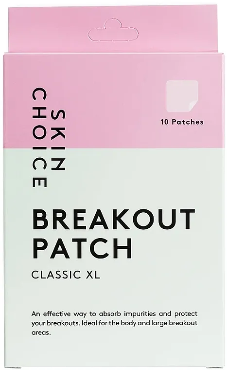 SkinChoice Breakout Patch Classic XL Veliki hidrogel flasteri za akne