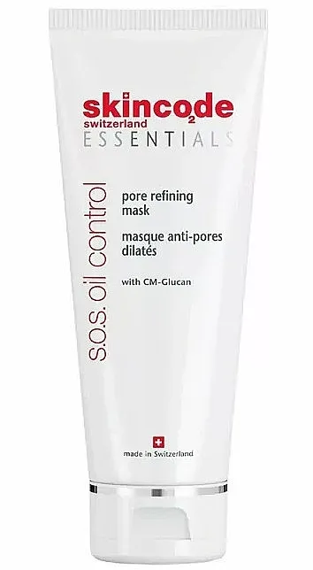 Skincode Essentials S.O.S. Oil Control Pore Refining Mask Maska za čišćenje lica