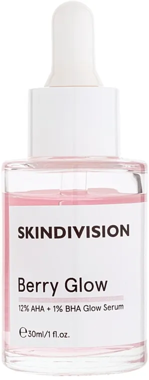 SkinDivision Berry Glow Serum za piling