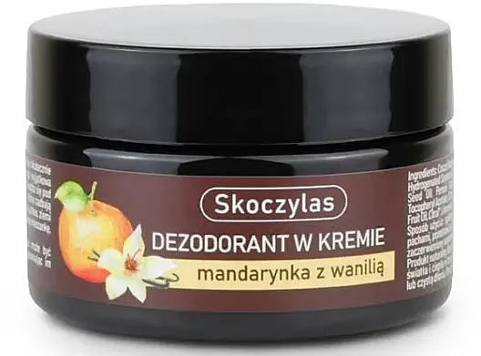 Skoczylas Mandarin &amp; Vanilla Cream Deodorant Dezodorans u kremi Mandarina sa vanilom