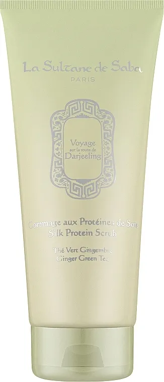 Skrab za telo sa proteinima svile La Sultane de Saba Ginger Green Tea
