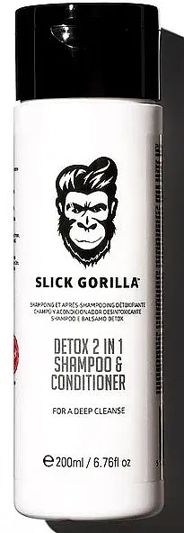 Slick Gorilla Detox Shampoo &amp; Conditioner Šampon i balzam za kosu 2 u 1