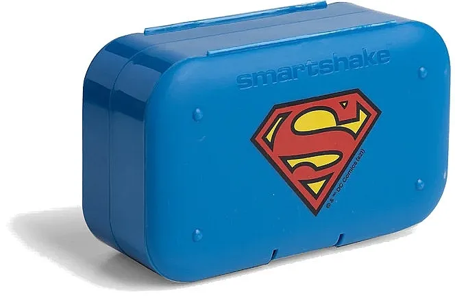 SmartShake Pill Box Organizer Superman La Rive Heroic Man