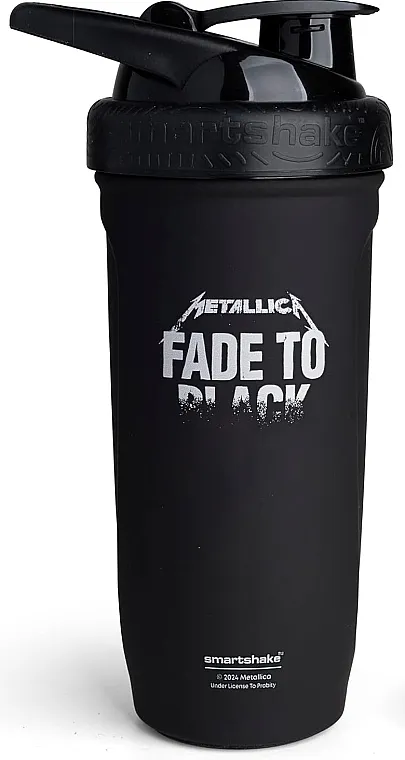 SmartShake Reforce Stainless Steel Rock Band Collection Metallica Fade To Black Šejker, 900 ml