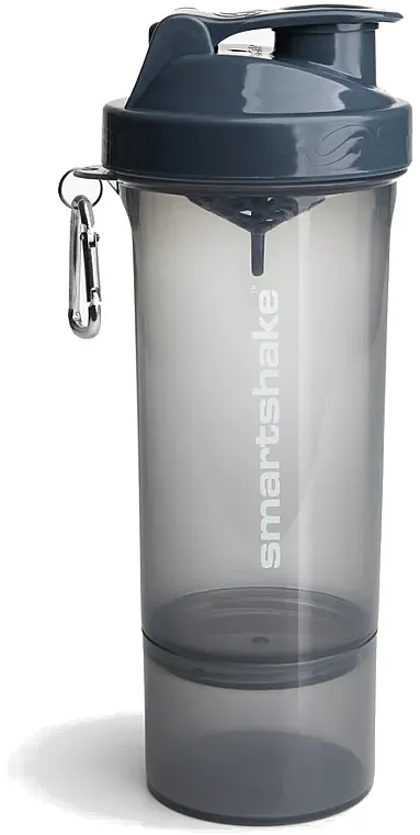 SmartShake Slim Stormy Gray Šejker, 500 ml