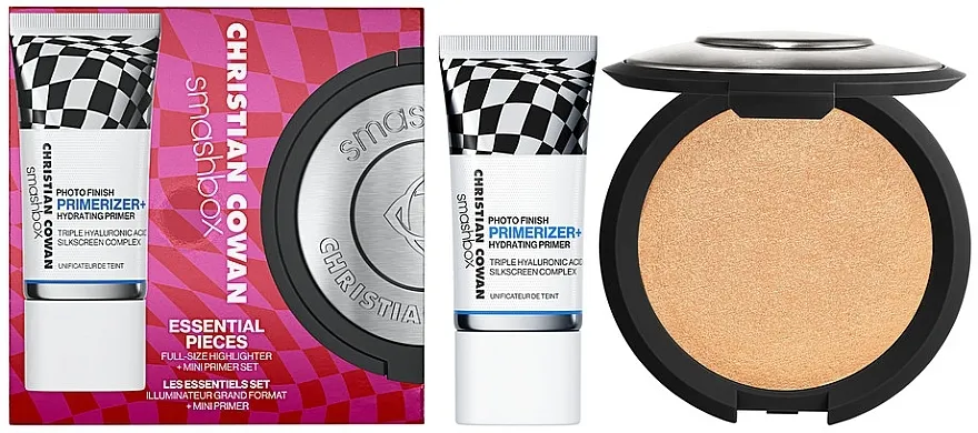 Smashbox Les Essentiels Set (primer/10ml + highlighter/7g) Set šminke
