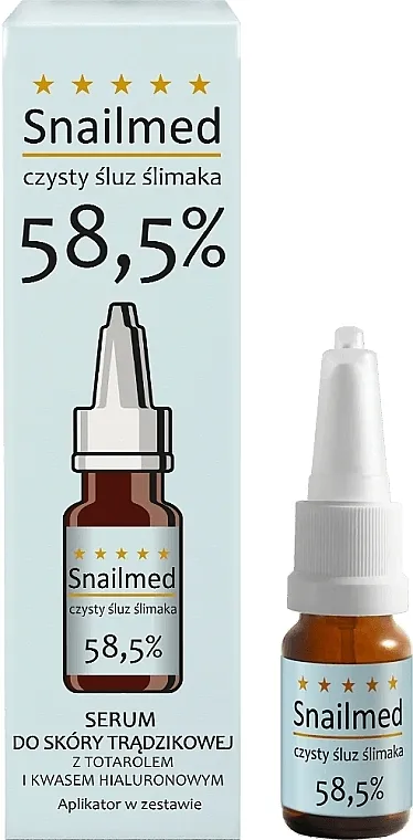 Snailmed Serum protiv akni sa sluzi i totarolom